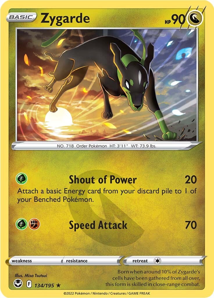 Zygarde (134/195) [Sword & Shield: Silver Tempest] | Amazing Games TCG