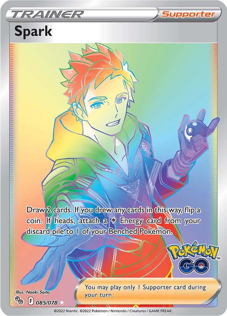 Spark (085/078) [Pokémon GO] | Amazing Games TCG