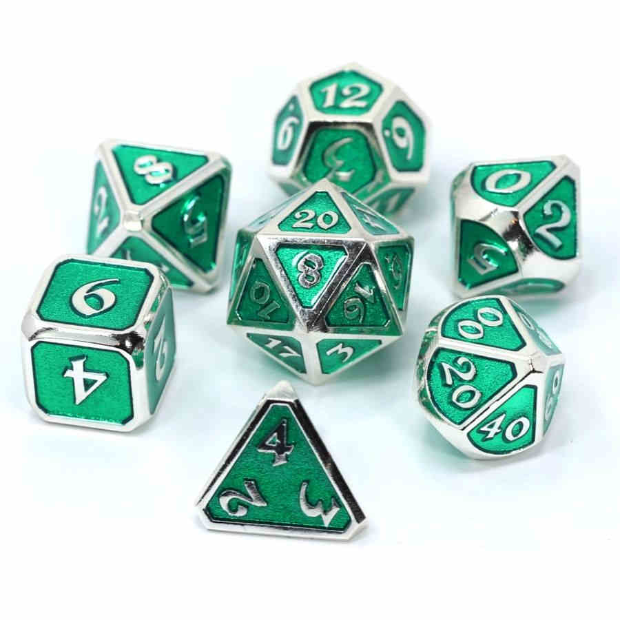 7pc RPG Set - Mythica Platinum Emerald