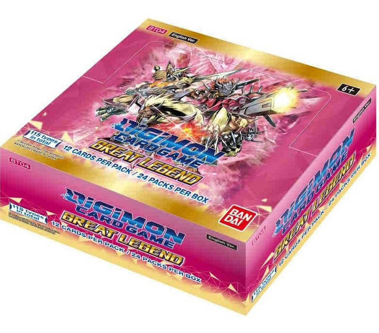 Digimon Great Legends Booster Box BT04 | Amazing Games TCG