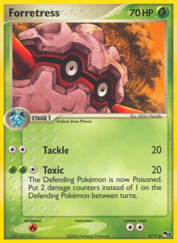 Forretress (9/17) [POP Series 3] | Amazing Games TCG