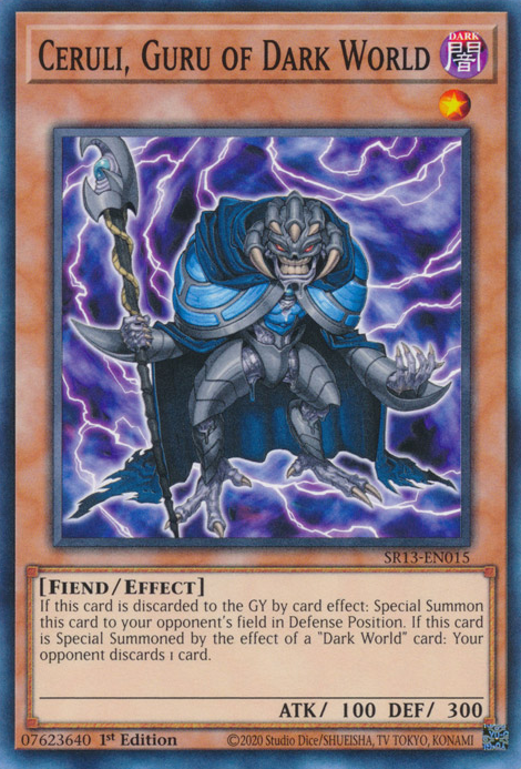 Ceruli, Guru of Dark World [SR13-EN015] Common | Amazing Games TCG