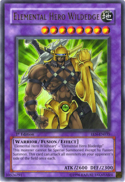 Elemental Hero Wildedge [EEN-EN035] Ultra Rare | Amazing Games TCG