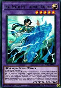 Dual Avatar Feet - Armored Un-Gyo [PHRA-EN033] Super Rare | Amazing Games TCG