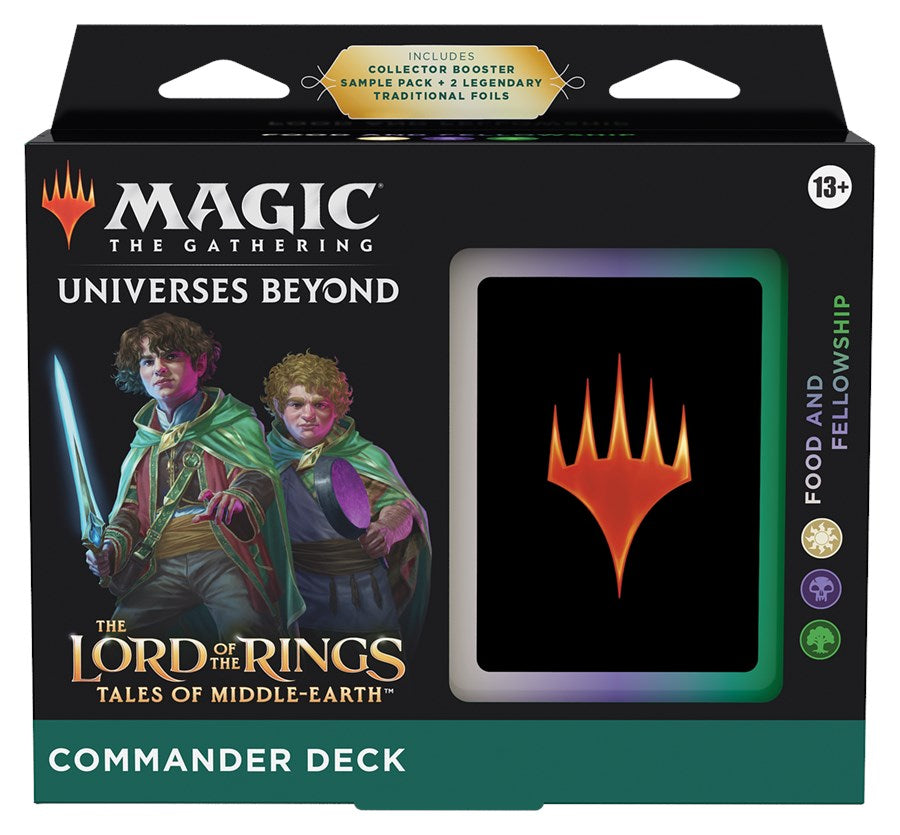 The Lord of the Rings: Tales of Middle-earth - Commander Deck (Food and Fellowship) | Amazing Games TCG
