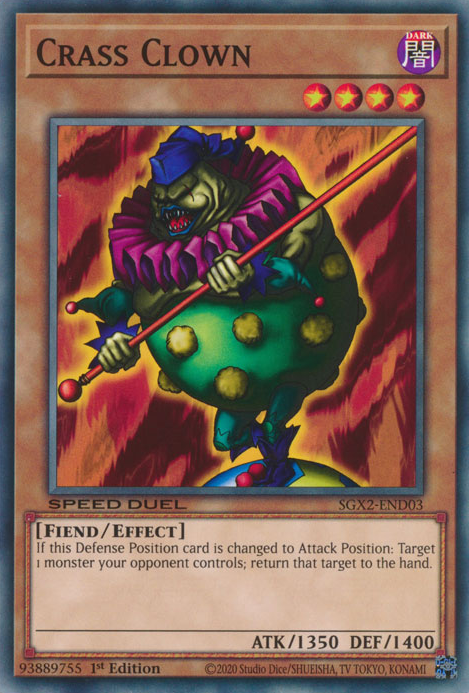 Crass Clown [SGX2-END03] Common | Amazing Games TCG