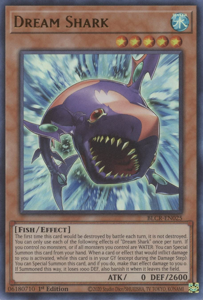 Dream Shark [BLCR-EN025] Ultra Rare | Amazing Games TCG