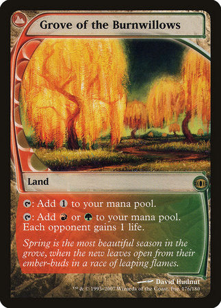 Grove of the Burnwillows [Future Sight] | Amazing Games TCG