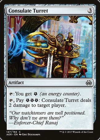 Consulate Turret [Aether Revolt] | Amazing Games TCG