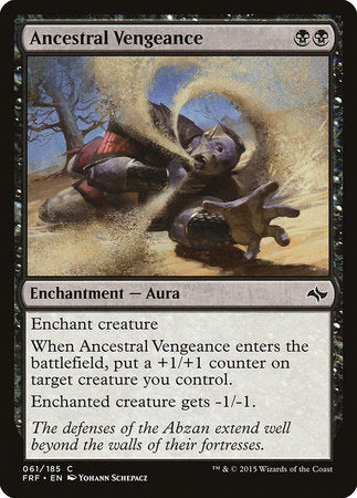 Ancestral Vengeance [Fate Reforged] | Amazing Games TCG