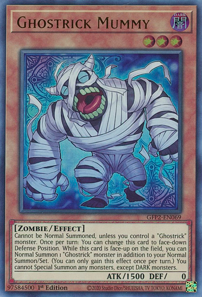 Ghostrick Mummy [GFP2-EN069] Ultra Rare | Amazing Games TCG