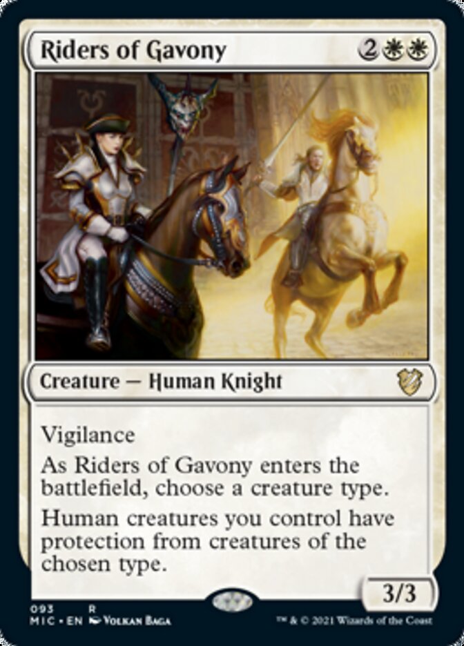 Riders of Gavony [Innistrad: Midnight Hunt Commander] | Amazing Games TCG