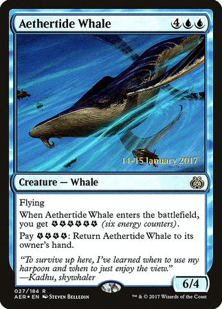 Aethertide Whale [Aether Revolt Promos] | Amazing Games TCG
