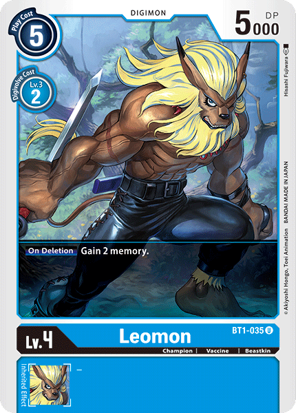 Leomon [BT1-035] [Release Special Booster Ver.1.0] | Amazing Games TCG