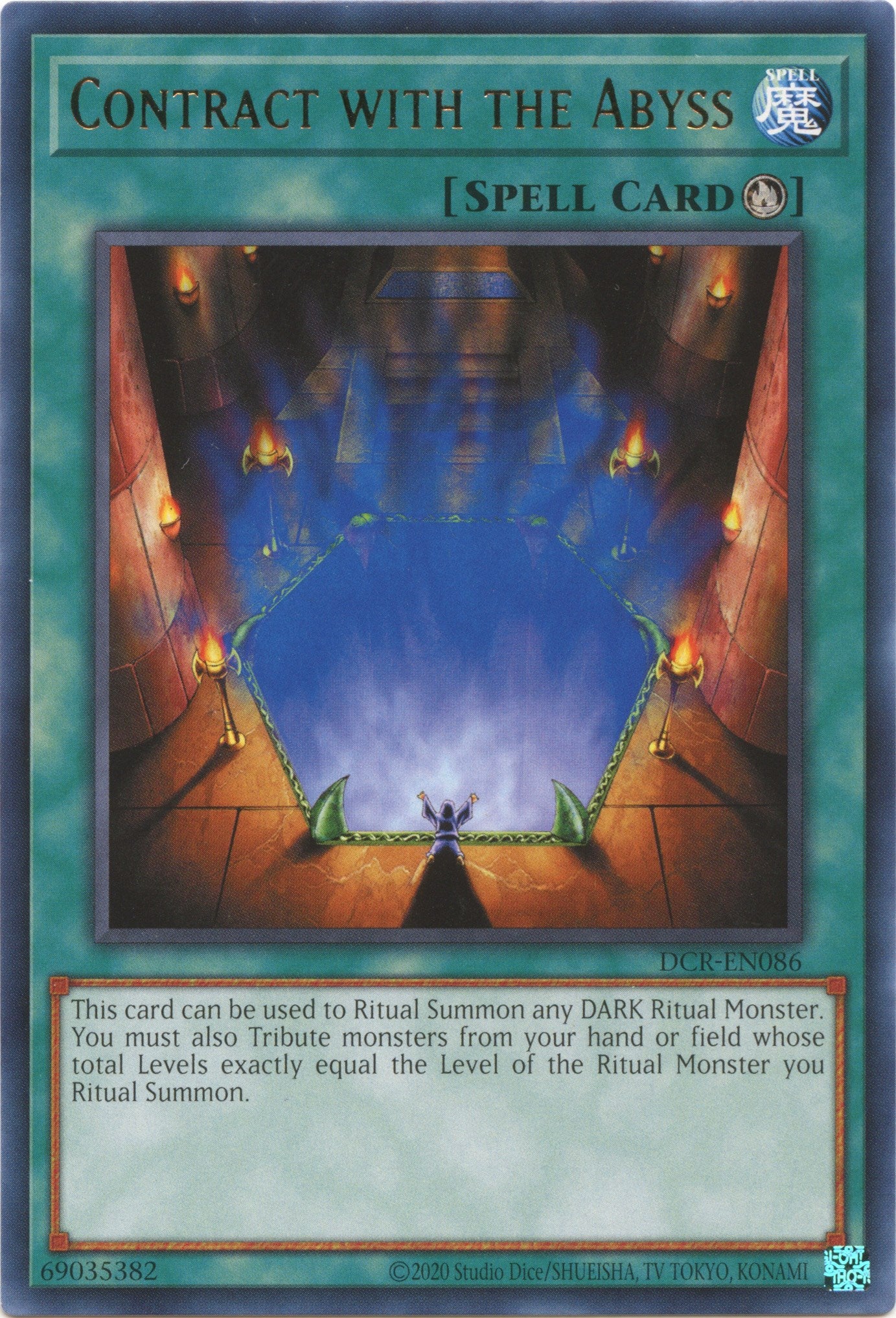 Contract with the Abyss (25th Anniversary) [DCR-EN086] Rare | Amazing Games TCG