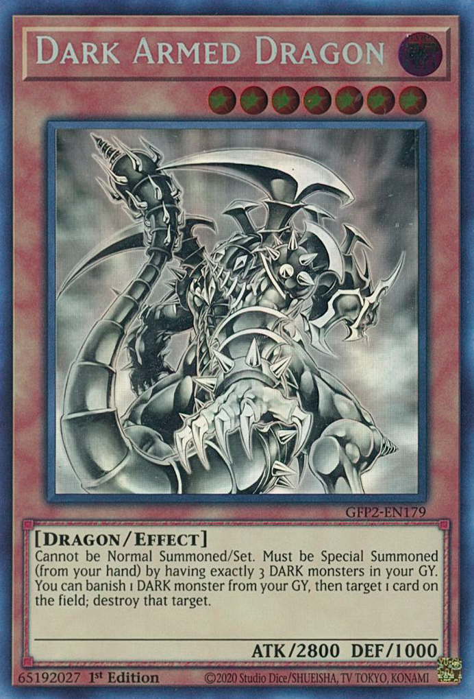 Dark Armed Dragon [GFP2-EN179] Ghost Rare | Amazing Games TCG