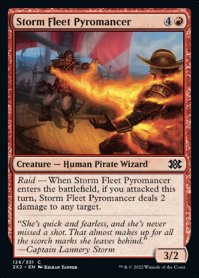 Storm Fleet Pyromancer [Double Masters 2022] | Amazing Games TCG