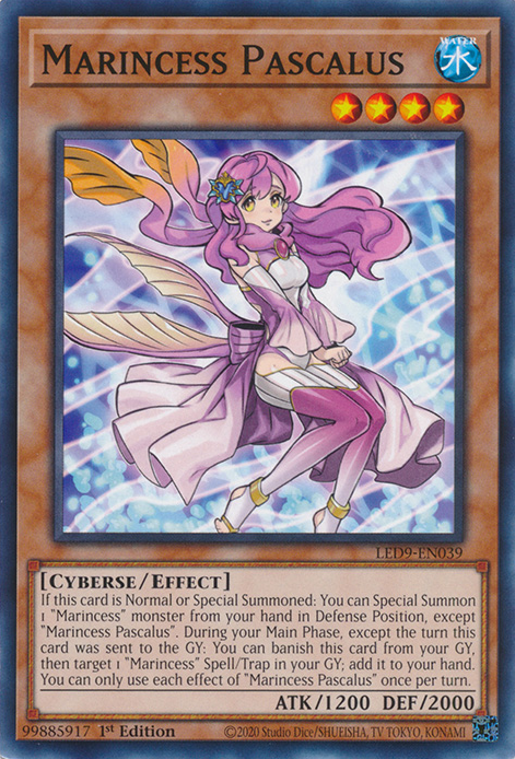 Marincess Pascalus [LED9-EN039] Common | Amazing Games TCG