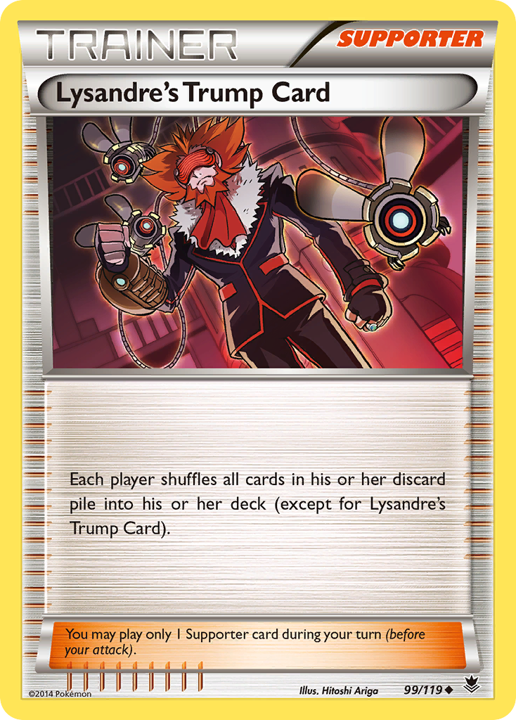 Lysandre's Trump Card (99/119) [XY: Phantom Forces] | Amazing Games TCG