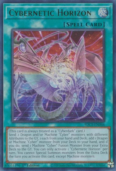 Cybernetic Horizon [SDCS-EN046] Ultra Rare | Amazing Games TCG