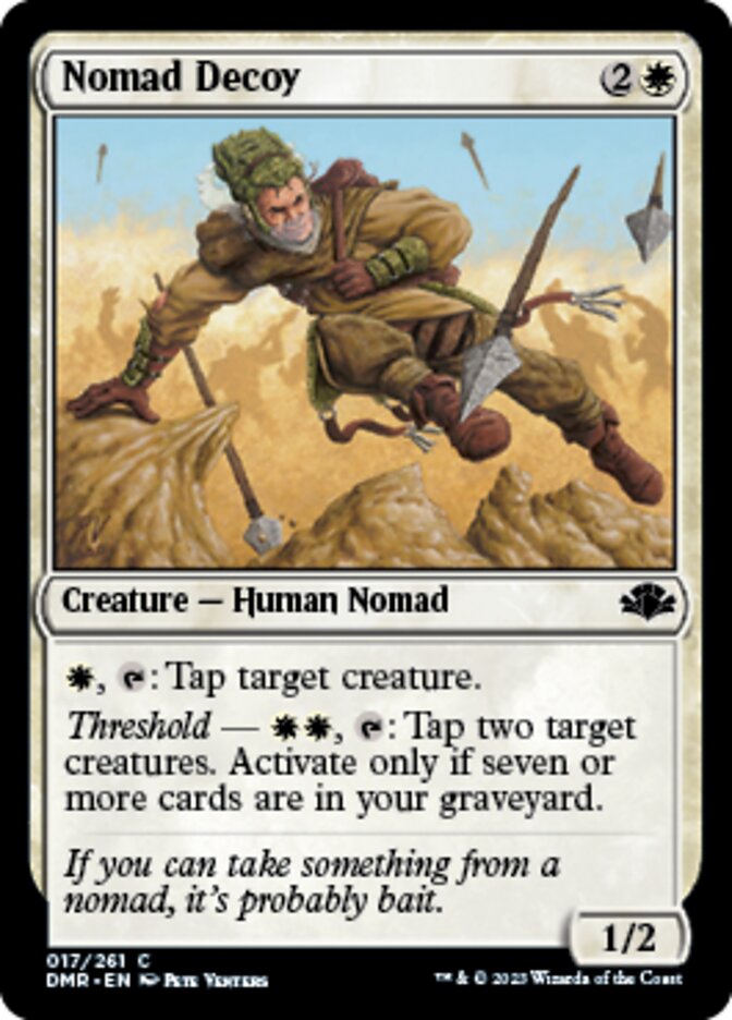 Nomad Decoy [Dominaria Remastered] | Amazing Games TCG