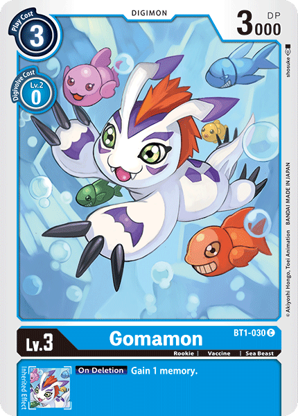 Gomamon [BT1-030] [Release Special Booster Ver.1.0] | Amazing Games TCG