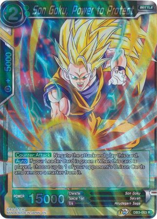 Son Goku, Power to Protect (DB3-053) [Giant Force] | Amazing Games TCG