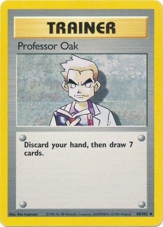 Professor Oak (88/102) [Base Set Unlimited] | Amazing Games TCG