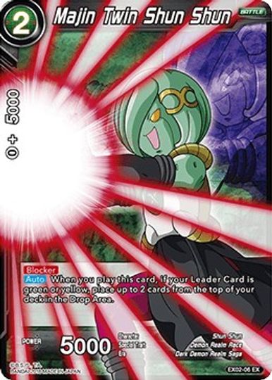 Majin Twin Shun Shun (EX02-06) [Dark Demon's Villains] | Amazing Games TCG