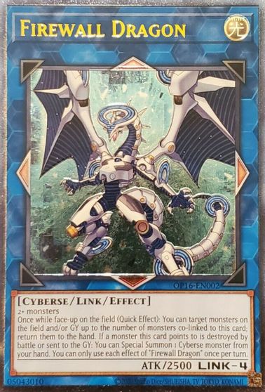 Firewall Dragon [OP16-EN002] Ultimate Rare | Amazing Games TCG