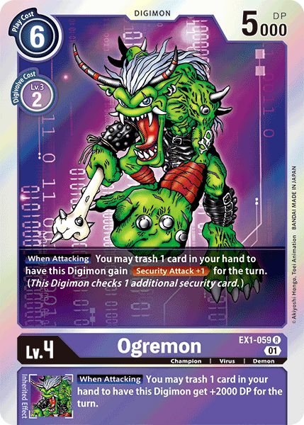 Ogremon [EX1-059] [Classic Collection] | Amazing Games TCG