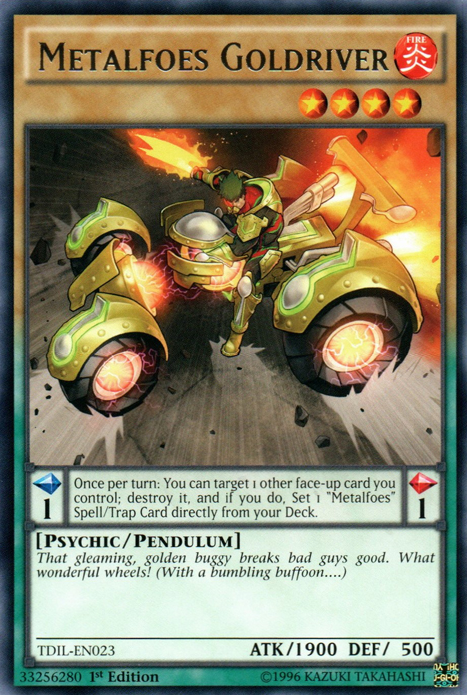 Metalfoes Goldriver [TDIL-EN023] Rare | Amazing Games TCG