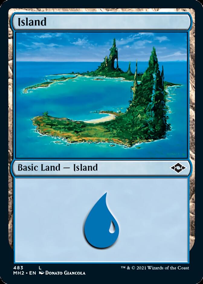 Island (483) [Modern Horizons 2] | Amazing Games TCG