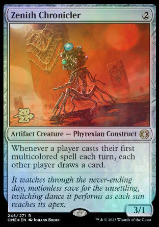 Zenith Chronicler [Phyrexia: All Will Be One Prerelease Promos] | Amazing Games TCG