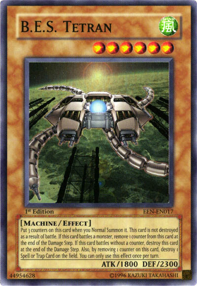 B.E.S. Tetran [EEN-EN017] Super Rare | Amazing Games TCG