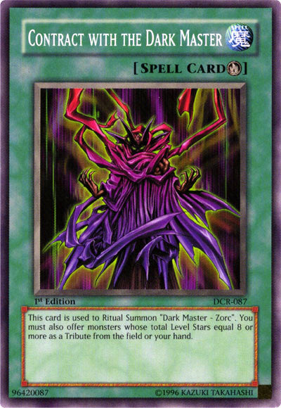 Contract with the Dark Master [DCR-087] Common | Amazing Games TCG