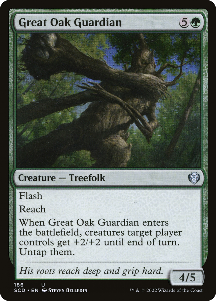 Great Oak Guardian [Starter Commander Decks] | Amazing Games TCG