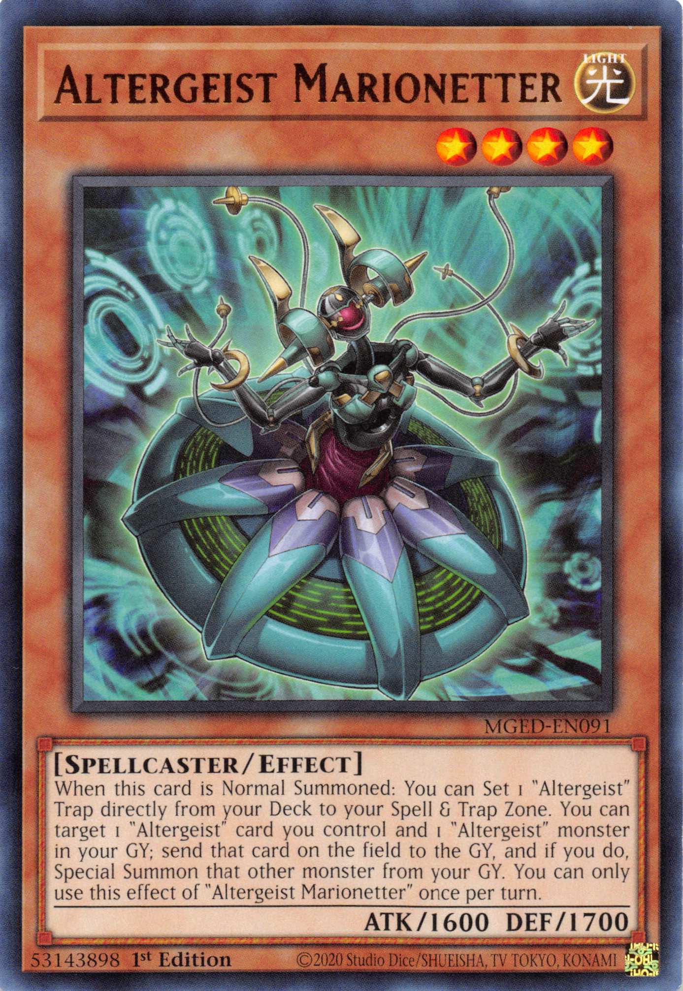Altergeist Marionetter [MGED-EN091] Rare | Amazing Games TCG