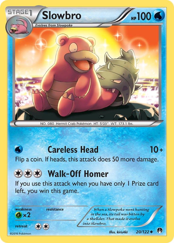 Slowbro (20/122) [XY: BREAKpoint] | Amazing Games TCG