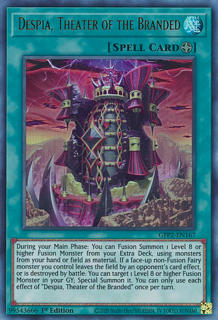 Despia, Theater of the Branded [GFP2-EN167] Ultra Rare | Amazing Games TCG