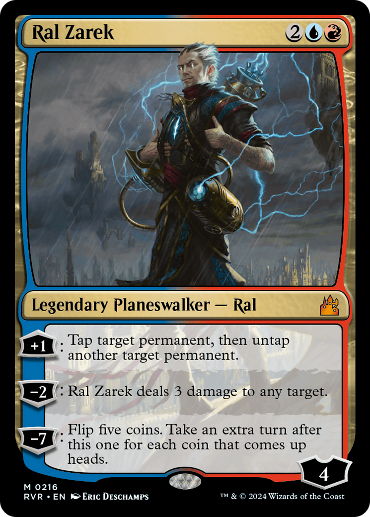 Ral Zarek [Ravnica Remastered] | Amazing Games TCG