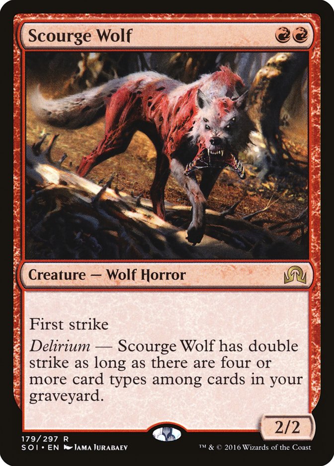 Scourge Wolf [Shadows over Innistrad] | Amazing Games TCG