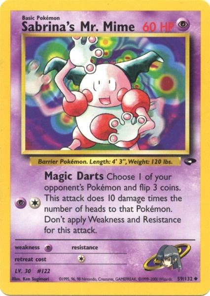 Sabrina's Mr. Mime (59/132) [Gym Challenge Unlimited] | Amazing Games TCG