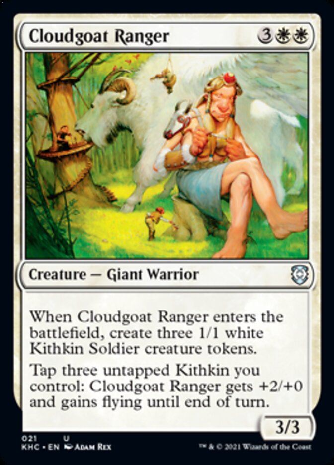 Cloudgoat Ranger [Kaldheim Commander] | Amazing Games TCG