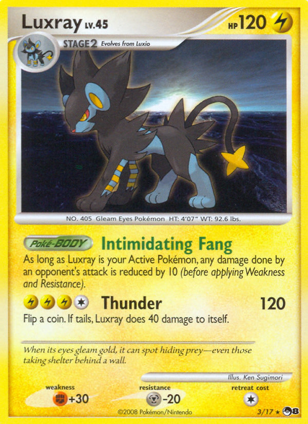 Luxray (3/17) [POP Series 8] | Amazing Games TCG