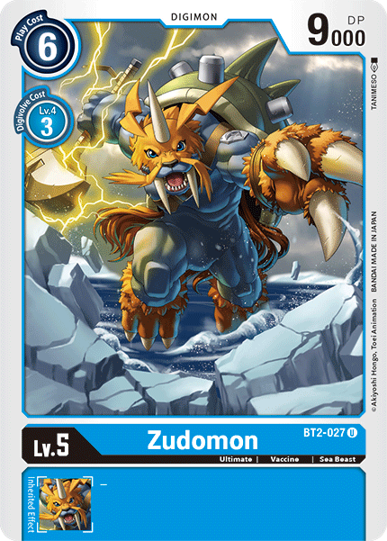 Zudomon [BT2-027] [Release Special Booster Ver.1.5] | Amazing Games TCG