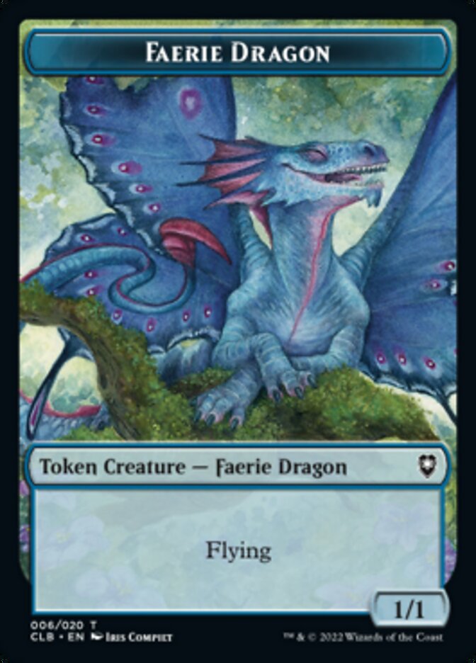 Faerie Dragon Token [Commander Legends: Battle for Baldur's Gate Tokens] | Amazing Games TCG