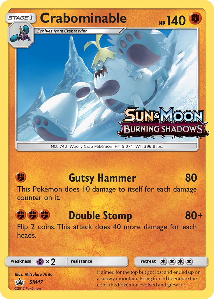 Crabominable (SM47) [Sun & Moon: Black Star Promos] | Amazing Games TCG