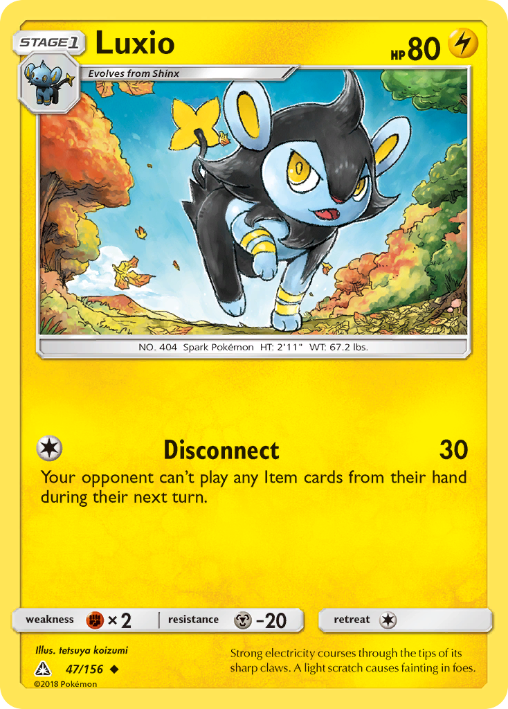 Luxio (47/156) [Sun & Moon: Ultra Prism] | Amazing Games TCG