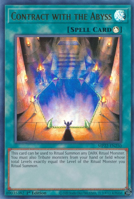 Contract with the Abyss [MP22-EN250] Ultra Rare | Amazing Games TCG